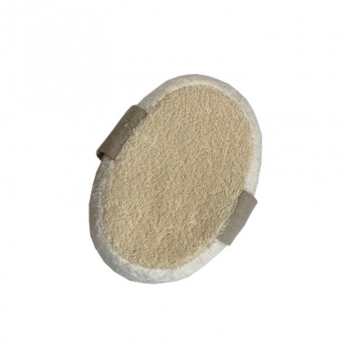 La Esponja De Baño Lino Y Algodón NaturaBIO Cosmetics ayuda a activar la circulación y deja la piel suave.