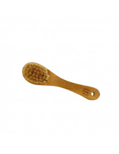 Cepillo Facial Bambú NaturaBIO Cosmetics, limpieza profunda y natural del rostro.
