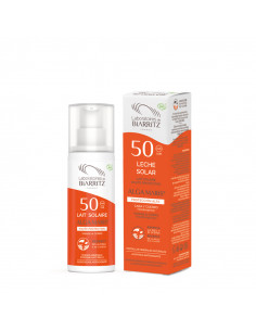 Leche Solar Cara & Cuerpo Spf50 Alga Maris, ofrece una protección total para piel seca o sensible.
