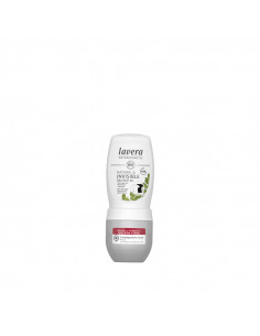 Desodorante natural roll-on 48h Invisible & Natural lavera
