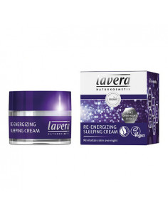 Crema Sleeping Reparadora lavera, despierta con la piel más fresca y renovada.