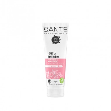 Crema de manos expres  sensibles almendras bio y arcilla blanca Santé