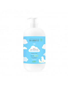 Agua Limpiadora 500 Alga Natis limpieza suave de la delicada piel de cara y cuerpo del bebé.
