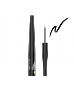 Con el Eyeliner Perfilador Ojos Líquido 01 Black Sante consigues una línea fina y precisa de un solo trazo