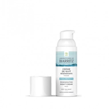 Crema noche regeneradora Hydra Protect+ Laboratoires de Biarritz