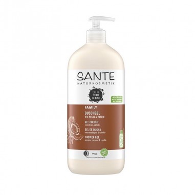 Gel de ducha Family coco y vainilla Bio 950ml Sante