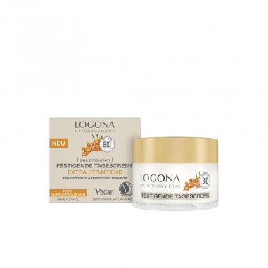 Crema dia reafirmante extra tensora age protection Logona