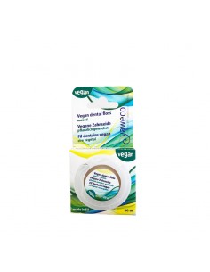 Hilo dental natural vegano rollo 40m biodegradable Yaweco