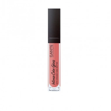 Brillo labios intenso 04 sparkling coral  Sante