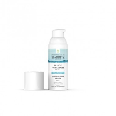 Fluido facial hidratante Hydra protect+ Biarritz