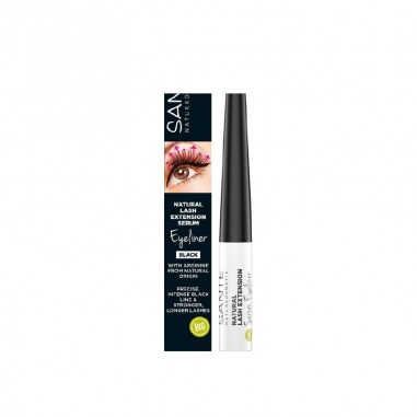 Eyeliner Sérum Extensor Pestañas Black Sante