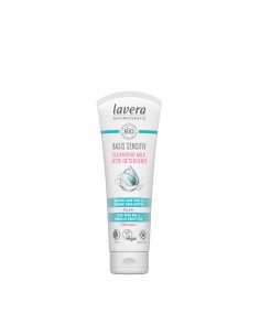 Leche limpiadora basis sensitiv aloe y karite lavera