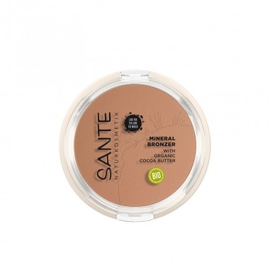 Maquillaje polvo mineral bronceador Sante