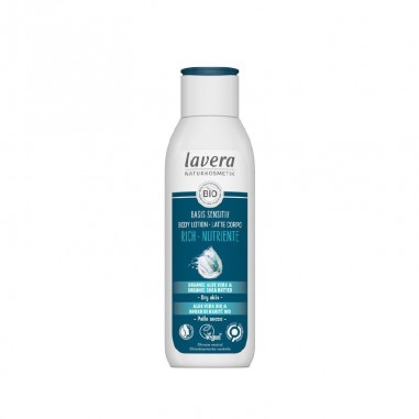 Loción corporal natural nutritiva Basis Sensitiv lavera