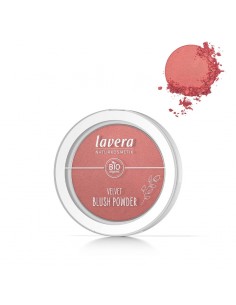 Colorete natural en polvo Velvet 02 Pink orchid lavera