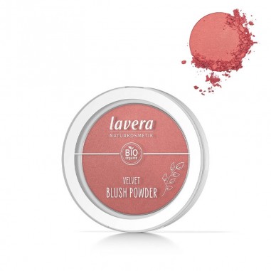 Colorete natural en polvo Velvet 02 Pink orchid lavera