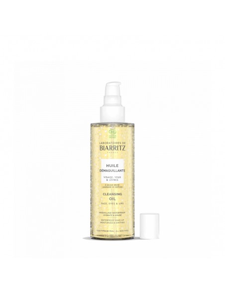 Aceite facial desmaquillante cara, ojos y labios Laboratoires de Biarritz