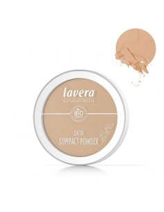 Maquillaje natural en polvo Satin 03 Tanned lavera