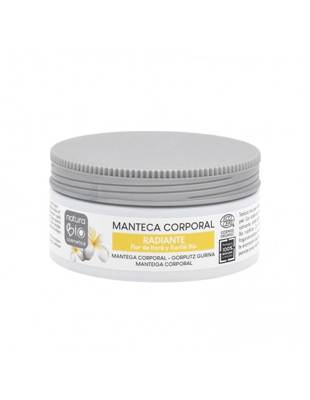 Manteca corporal radiante tiaré y karite NaturaBIO Cosmetics