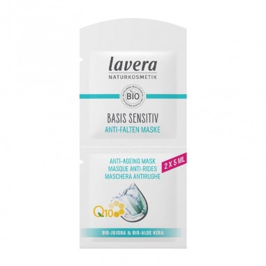 Mascarilla facial hidratante Q10 Basis Sensitiv lavera