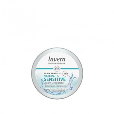 Desodorante crema 48h Basis Sensitiv lavera