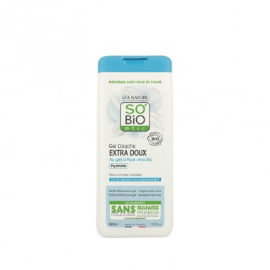 Gel de ducha extra suave hidratante Aloe vera Bio SO’BiO