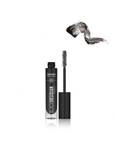 Máscara pestañas black Obsidian lavera