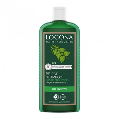 Champú natural Cuidado diario ortiga Bio 250ml Logona