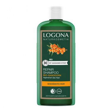 Champú natural Reparador espino amarillo Logona