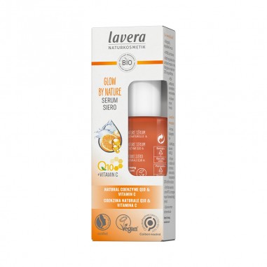 Sérum facial natural Glow by Nature lavera