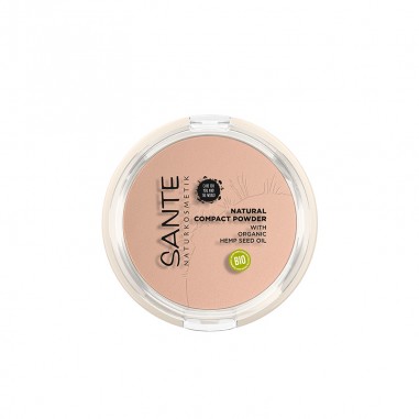 Maquillaje compacto 01 cool ivory Sante