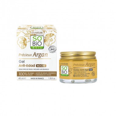 Gel de nit antiedat argan BIO SO’BiO
