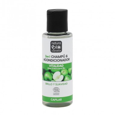 Champú & acondicionador Vitalidad 100ml NaturaBIO Cosmetics