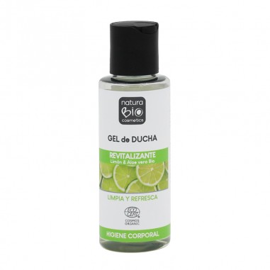Gel de ducha Revitalizante 100ml NaturaBIO Cosmetics