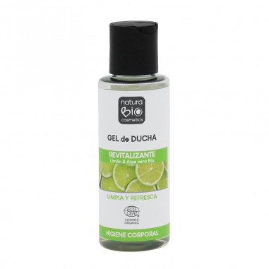 Gel de ducha revitalizante 100ml NaturaBIO Cosmetics