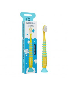 Cepillo dental niños 10.500 cohete amarillo Nordics