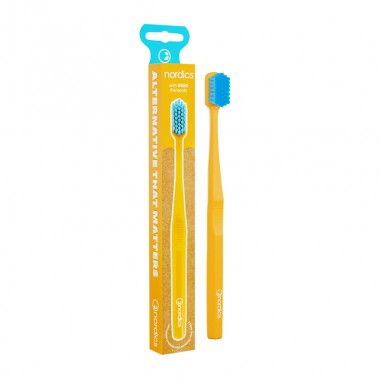 Cepillo dental soft 6.580 amarillo Nordics