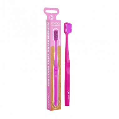 Cepillo dental soft 6.580 rosa Nordics