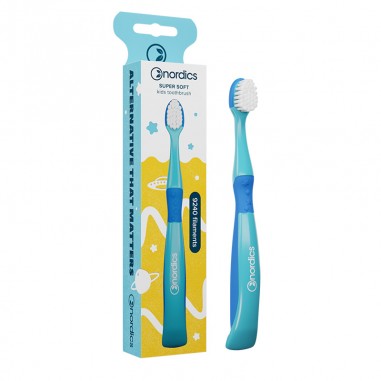 Cepillo dental niños 9.240 sirena azul Nordics