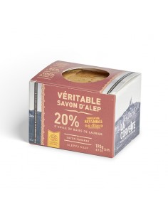 Jabón pastilla de alepo 20%...