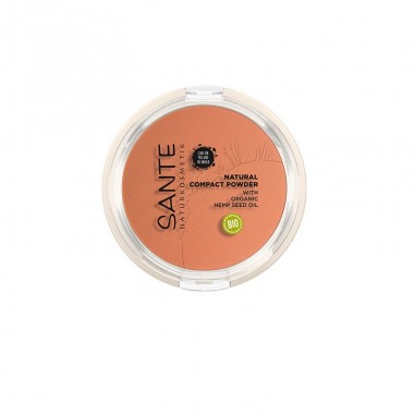 Maquillaje compacto 03 warm honey Sante