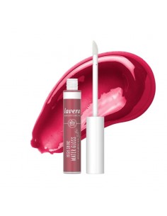 Brillo labios natural de color cereza con aplicador. Disponible en NaturaBIO Cosmetics, tienda online de cosmética natural.