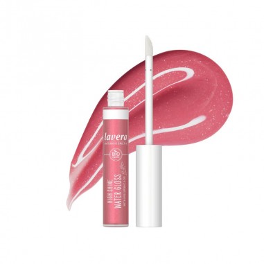 Brillo labios intenso water gloss 04 pink lagoon  lavera