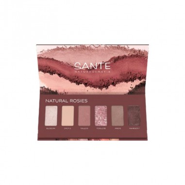 Sombra ojos paleta 6 colores rosy shades Sante