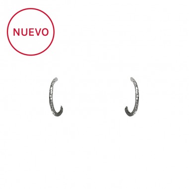 Pendientes aros plata Bioetic Bijoux