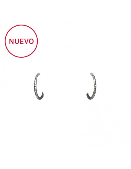 Pendientes aros plata Bioetic Bijoux