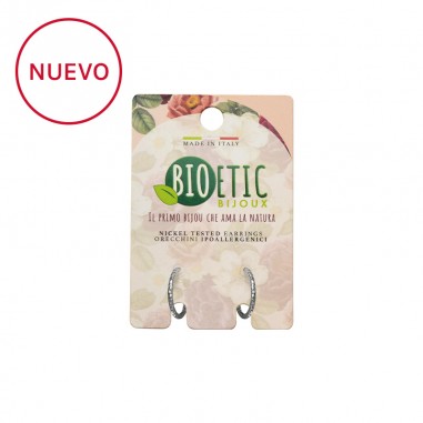 Pendientes aros plata Bioetic Bijoux Pendientes aros plata Bioetic Bijoux