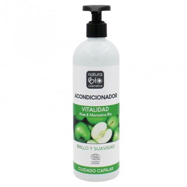 Acondicionador Vitalidad aloe & manzana Bio 500ml NaturaBIO Cosmetics