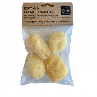 ESPONJA FACIAL 4uds