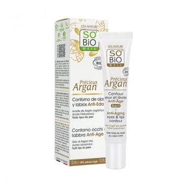 CONTORNO OJOS & LABIOS ANTIEDAD ACIDO HIALURONICO & ARGAN BIO